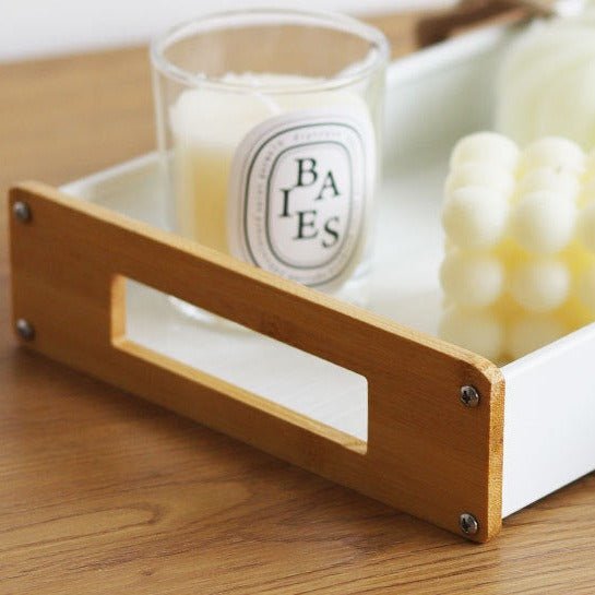 Wooden Handle Tray