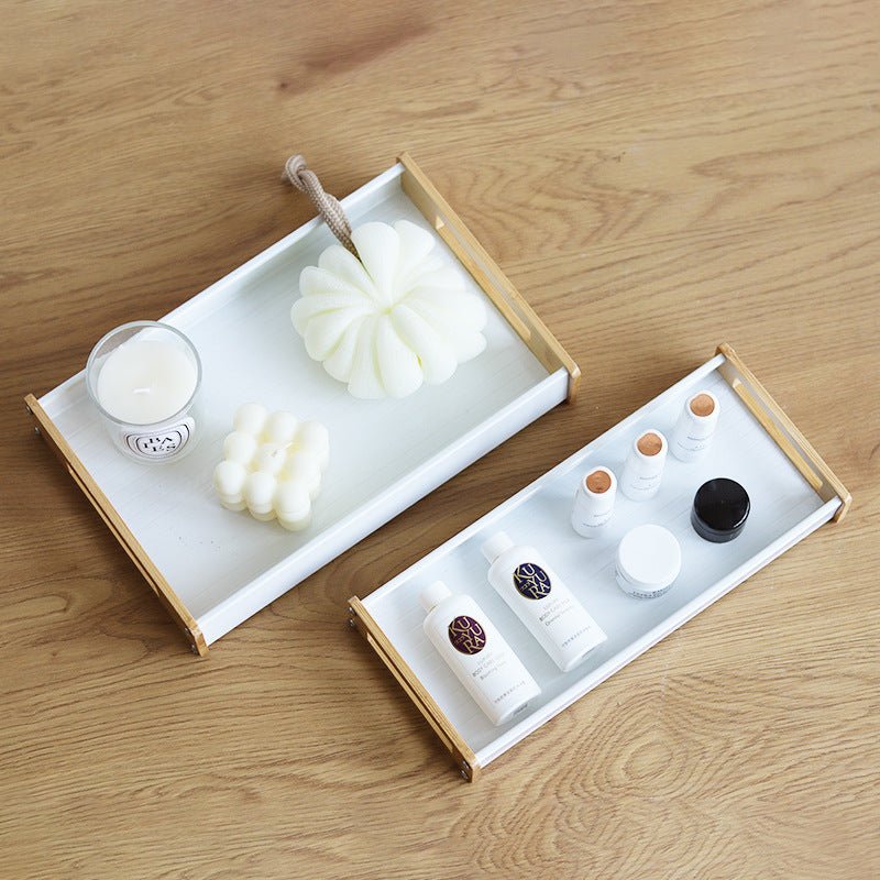 Wooden Handle Tray