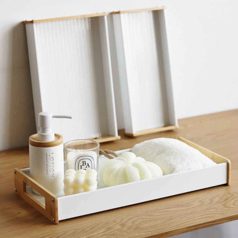 Wooden Handle Tray