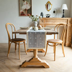Woven Fringe Square Table Runner